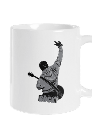 Rocky klasický hrnček White