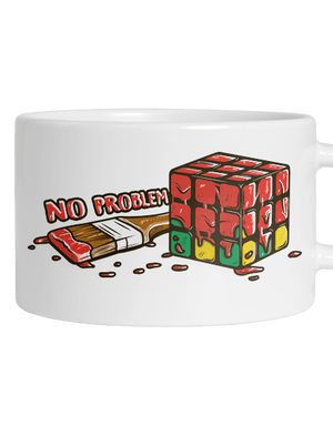 No problem hrnček makronka White