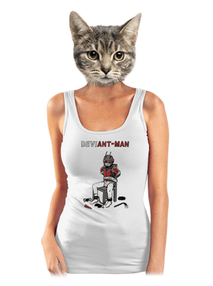 DeviAnt-man dámske tielko klasické White