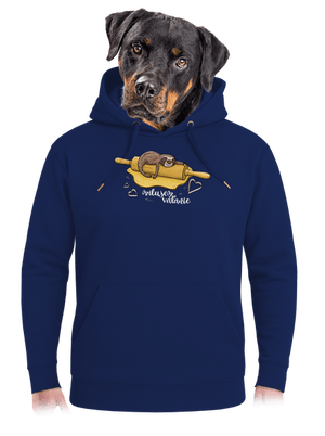 Milujem váľanie unisex mikina premium Navy