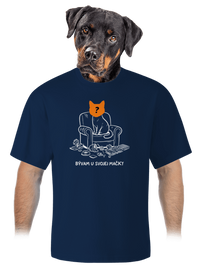 unisex tričko oversized