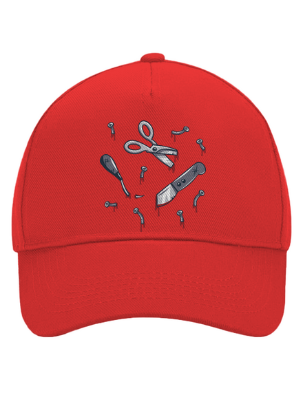 Halloween náradie šiltovka baseballka Classic Red