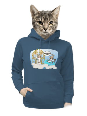 dámska mikina klokanka