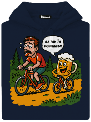 Dobehnem ťa pánska mikina klokanka Navy