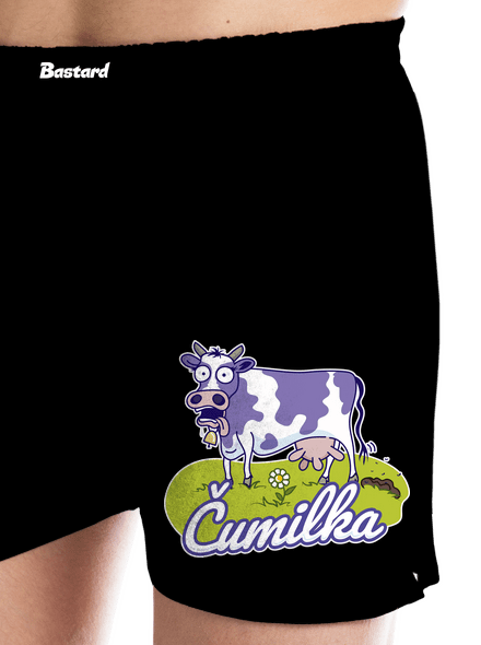 Čumilka pánske trenky Black