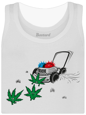 Ganja kríza dámske tielko klasické White