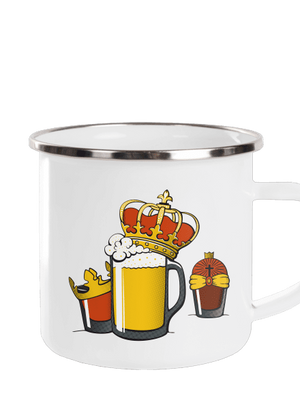 Traja králi plecháčik White