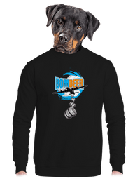 unisex mikina bez kapucne