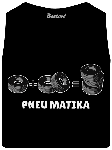 Pneu Matika pánske tielko Black