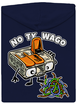 Wago svorka pánska mikina na zips Navy