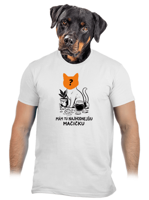 Mám najhodnejšiu mačičku pánske tričko White