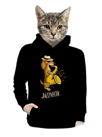 dámska mikina klokanka