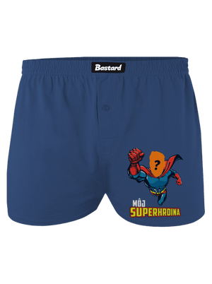 Môj superhrdina pánske trenky Blue
