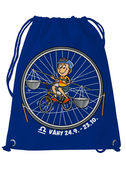 Cyklistický horoskop: Váhy vak Royal Blue Mal