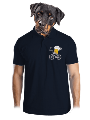 Tour de beer pánska polokošeľa Navy Mal