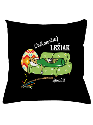 Veľkonočný ležiak vankúš Black