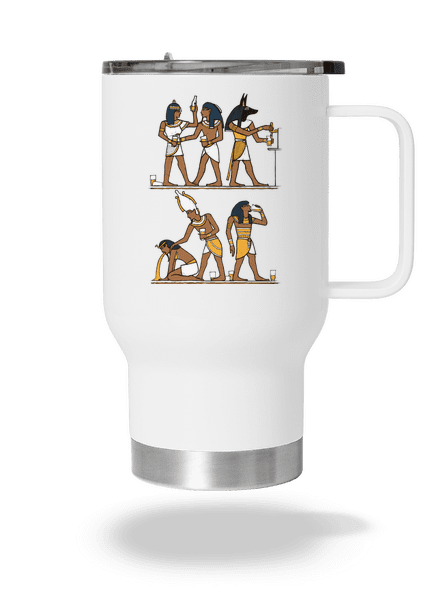 Egyptská párty termohrnček White