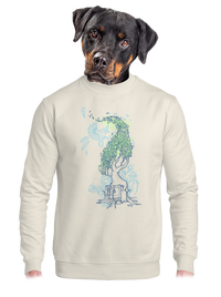 unisex mikina bez kapucne