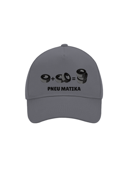 Pneu Matika šiltovka baseballka Graphite grey