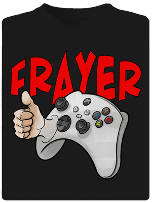 Frayer detské športové tričko Black