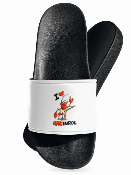 Rakenrol šľapky White