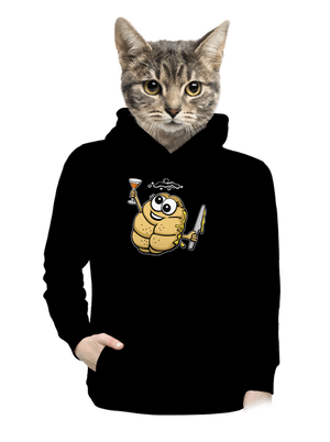 dámska mikina klokanka