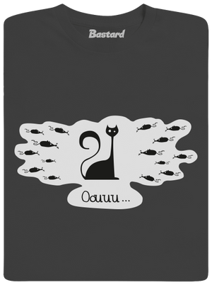 Oouuu pánske dlhý rukáv Dark Grey