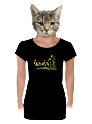 dámske tričko s lemom