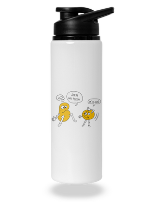 Opité zemiaky flaša na vodu White