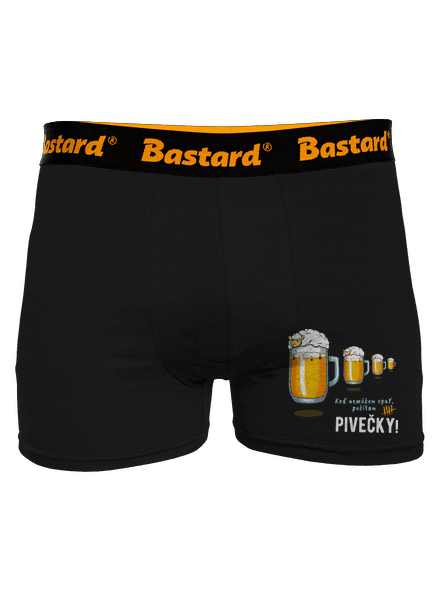 Pivečka boxerky Black