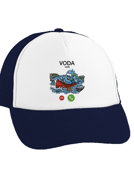 Voda volá šiltovka truckerka French Navy cap