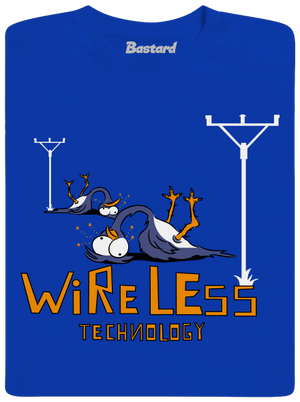 Bezdrát detské tričko Royal Blue