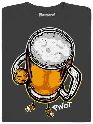 Pivot pánske tričko Dark Grey