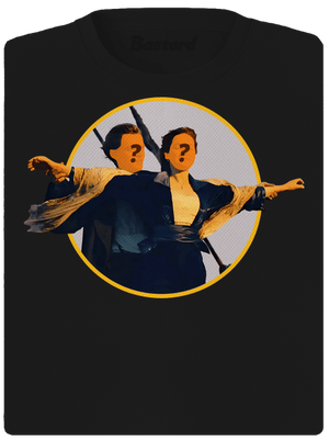 Titanic dámske športové tričko Black