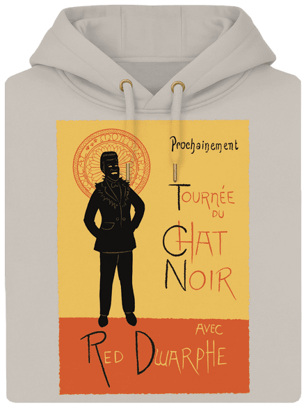 Le Chat Noir unisex mikina premium Pastel Macchiato