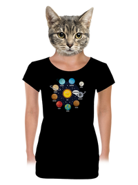 dámske tričko s lemom