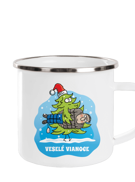Veselé Vianoce plecháčik White