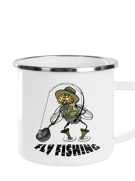 Fly fishing plecháčik White