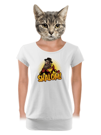 dámske tričko s lemom