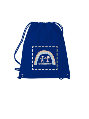 Detské kresby - Nahraj vlastnú vak Royal Blue Mal