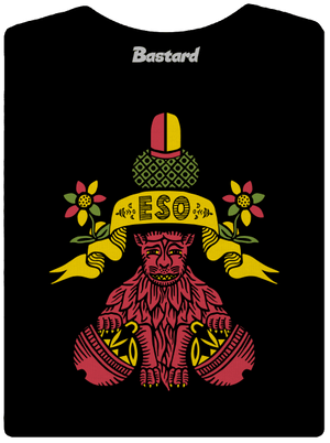 Guľové eso dámske tričko s lemom Black