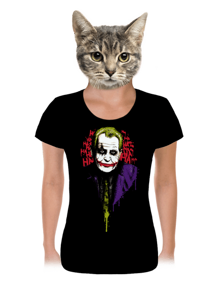 Zeman Joker dámske tričko Black