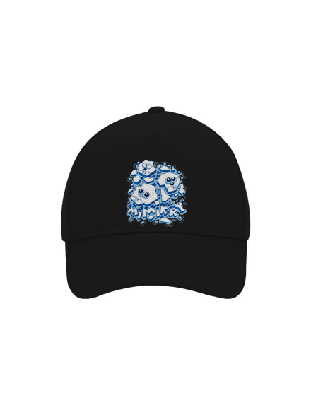 Ľadové mimikry šiltovka baseballka Black