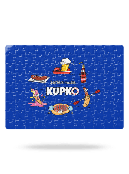 Slovenské kupko puzzle White