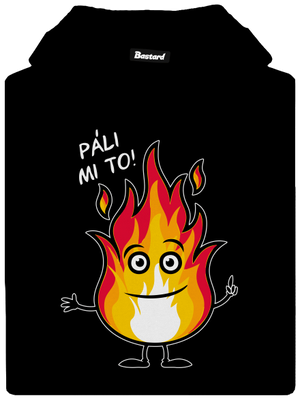 Páli mi to pánska mikina klokanka Black