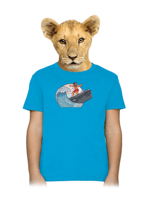 Som surfer detské tričko Atoll