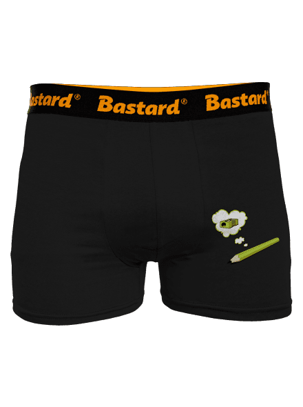 Ceruzka a Strúhatko boxerky Black