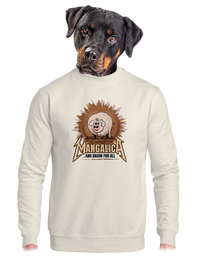 unisex mikina bez kapucne
