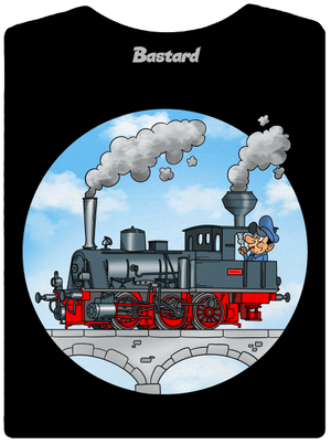 Dym z komína dámske tričko prémium Black