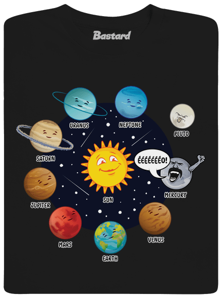 Mercury pánske tričko Black